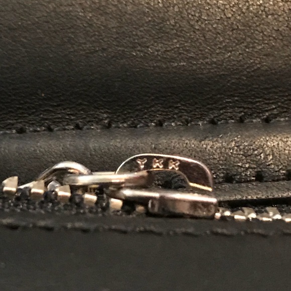 Coach Black Leather Briefcase with Silver Hardware - Picture 6 of 8